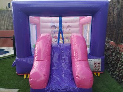 Castillo Hinchable de Princesas en alquiler en Gran Canaria
