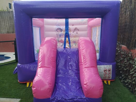 Castillo Hinchable de Princesas en alquiler en Gran Canaria